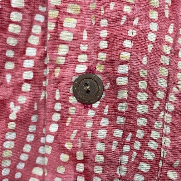 Orton Brothers Shirt Men Small Orange Hawaiian Casual Short Sleeve Button Up - Picture 8 of 9